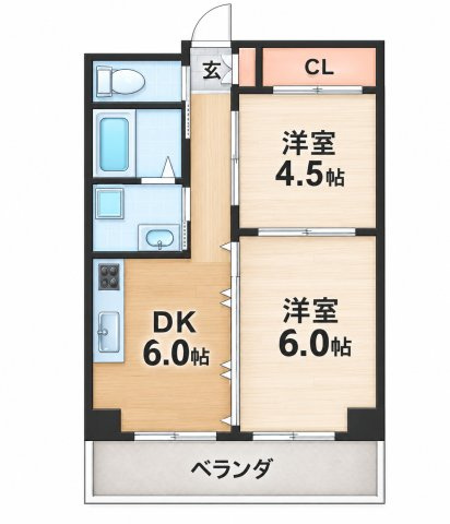 【間取り】 | 第4菊屋ビル