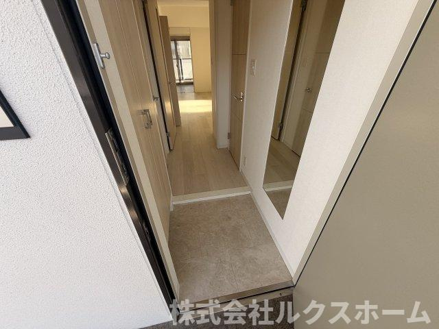 サンセール双葉町のその他共用部分|落ち着いた玄関です