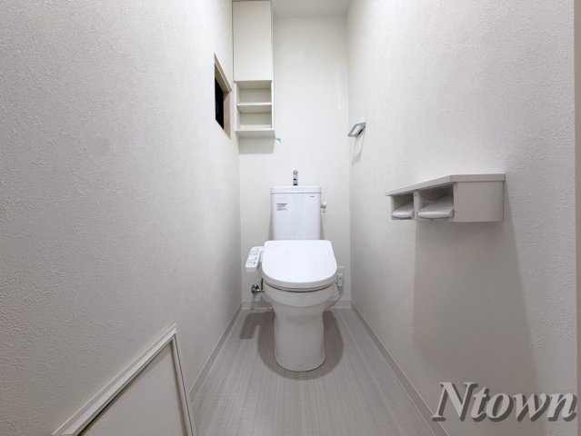 【トイレ】 | フォレスト コナ名駅 | ゆったりとした空間のトイレです