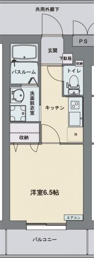 ファーストパーシモンの間取り