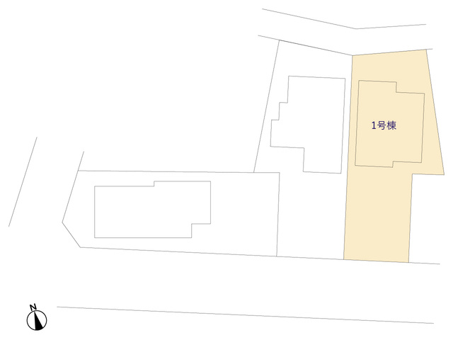 日の出町大久野の区画図