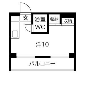 シャルマン六甲の間取り