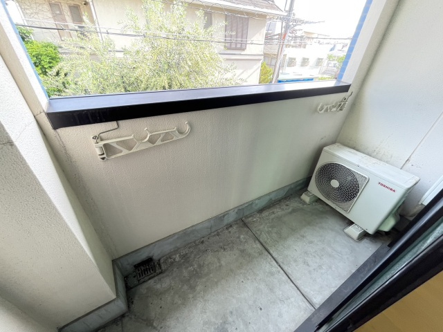 芦屋市翠ケ丘町の賃貸マンションのバルコニー