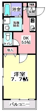 コンブリオ柏の間取り