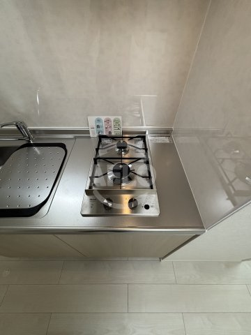 ハーモニーテラス東中川のキッチン|ハーモニーテラス東中川　ガスコンロ