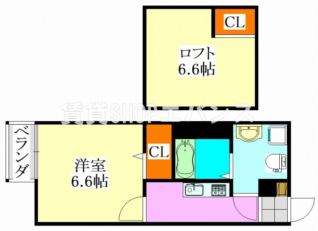 【間取り】 | ポルト　アヴニール