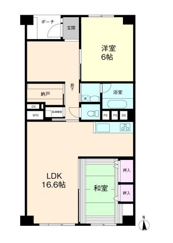 約79.82㎡の2LDK