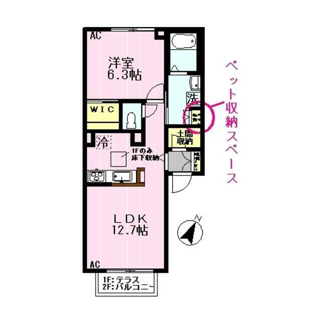 イル・ロトーレBの間取り