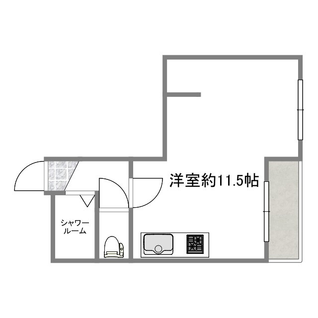 サンスリーハイツ柏里の間取り