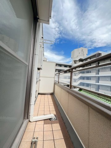 メゾン河村のバルコニー