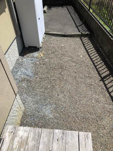 濵田邸貸家 J J号室の庭