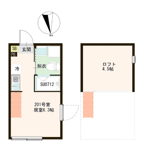 リネア平和台の間取り