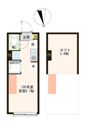 リネア平和台の間取り