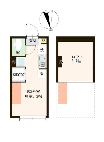 リネア平和台の間取り