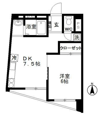 国分寺ＳＳマンションの間取り