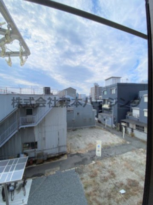 【展望】 | 　ビシェンテ23 | 和室から南向きの眺望です
※実際のお部屋の写真となります。