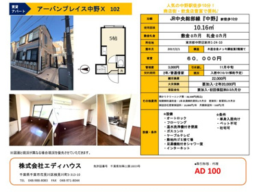 【その他】 | アーバンプレイス中野X