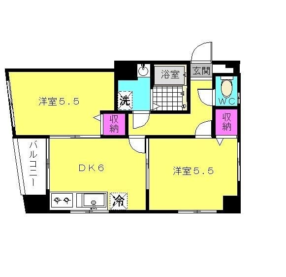 エス・エル・シー・ハイムの間取り|間取りです。