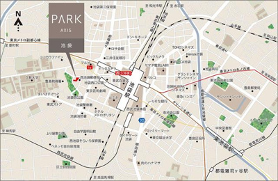 【地図】 | パークアクシス池袋