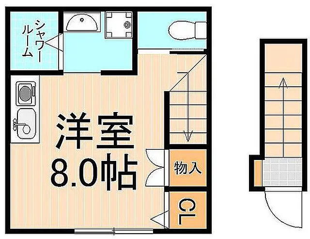 フルール西新井Ⅰの間取り