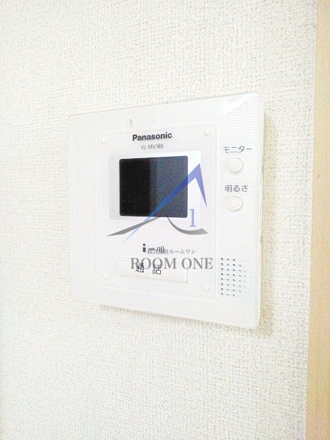 ペニーレインＢのセキュリティ|モニター付きインターホンです。