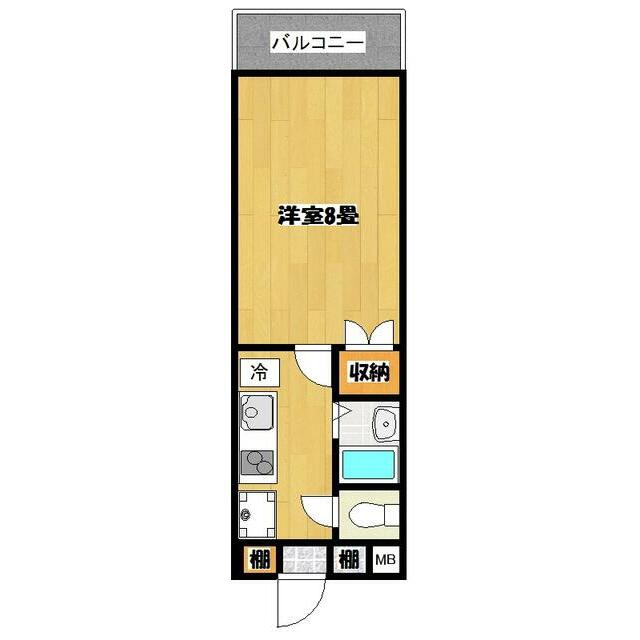シティホーム鷹の台♯３(シティホームタカノダイシャープスリー)の間取り