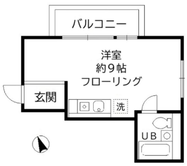 【間取り】 | ディアモンテ方南町