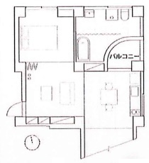 三組坂flatの間取り