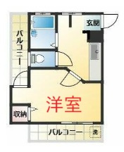 【間取り】 | 渡辺マンション | 間取りです