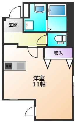 ハウス１２の間取り