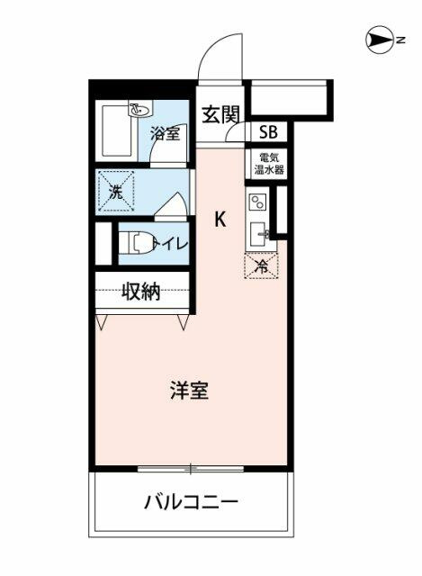 メゾンベール南麻布の間取り