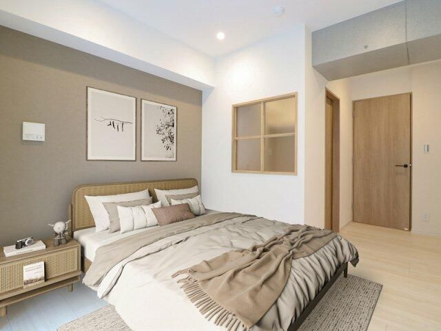 ＧｒａｎＤｕｏ三軒茶屋１１の寝室|使い勝手のいい寝室です
