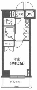 Ｔ＆Ｇ四谷マンションの間取り
