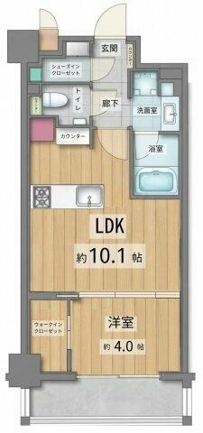 ザ・パークワンズ三軒茶屋の間取り