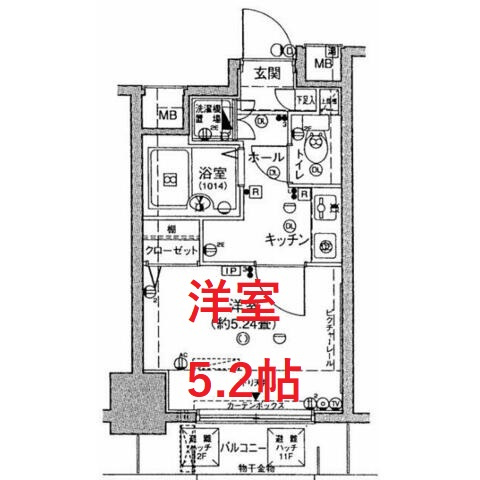 【間取り】 | シンシア蒲田ステーションプラザ