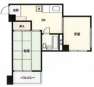 リレント白山の間取り