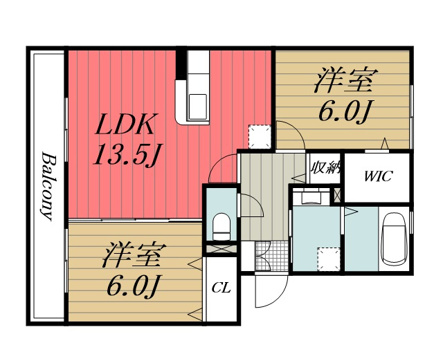 【間取り】 | アネシス　壱番館