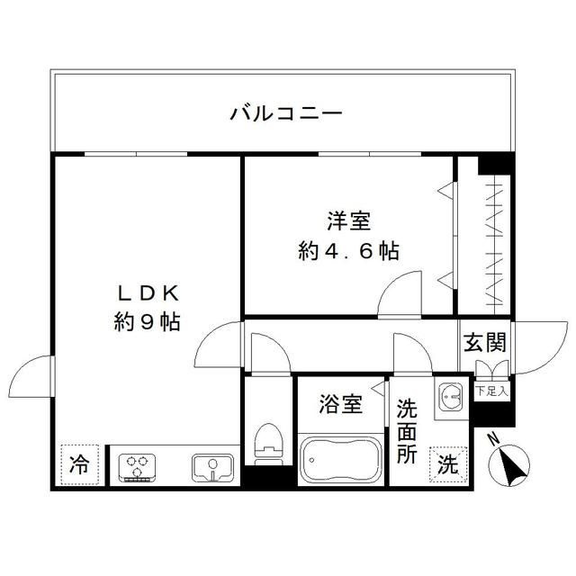 ＲＪカーサ松陰神社の間取り