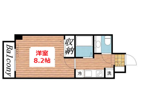 【間取り】 | ロリエタワー川崎 | お部屋の間取りです。