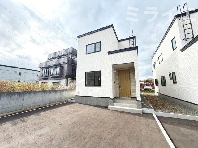 【新築戸建】札幌市西区西野6条5丁目3棟の外観|同仕様物件