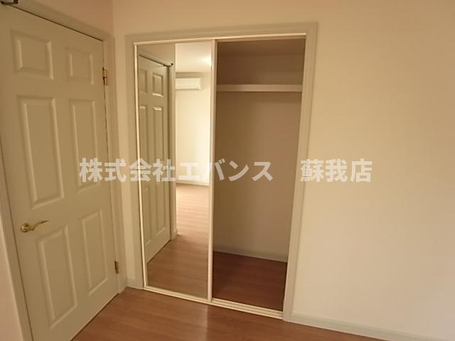 【収納】 | スプリングチェリーⅠ | 大きなスペースがあり、収納には困りません