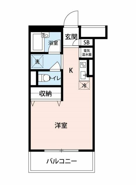 メゾンベール南麻布の間取り