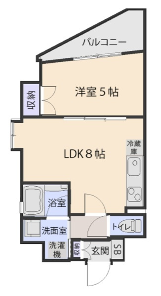 ラフィーノ山手の間取り