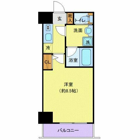 ロメック月島の間取り