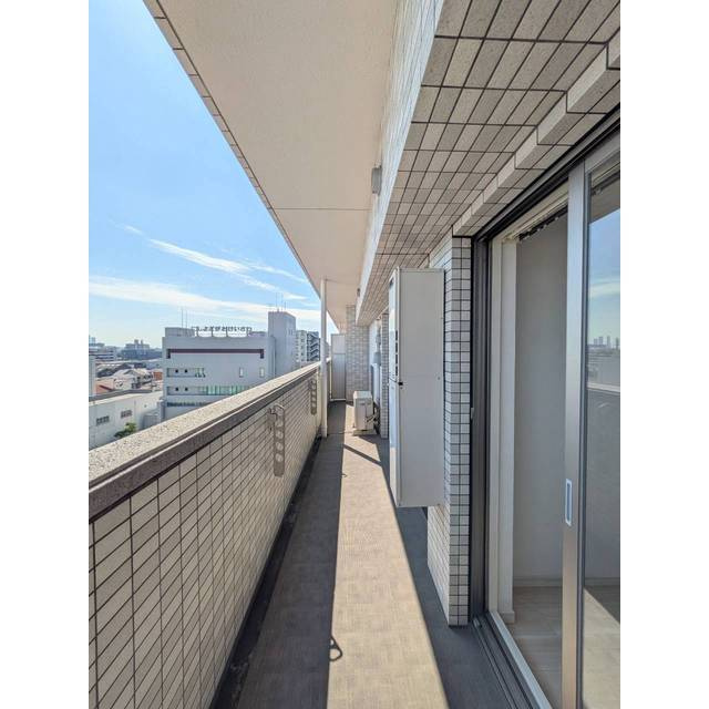 エスタート御幣島のバルコニー