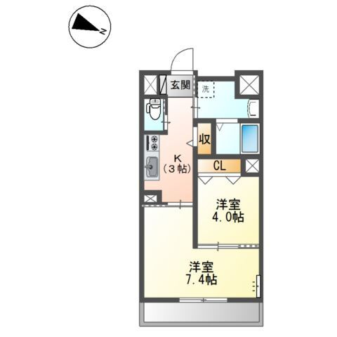 【間取り】 | ベルモンターニュ
