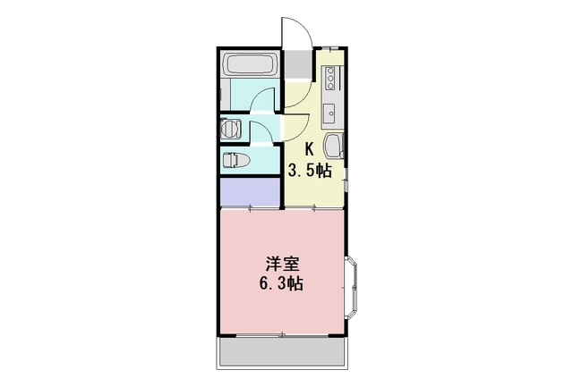 メゾンドール京目の間取り