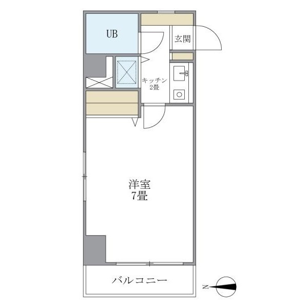 大井町タウンハウスの間取り