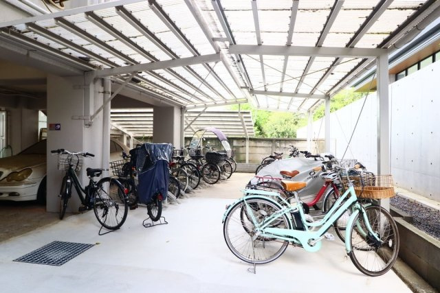 白金武蔵野マンションのその他共用部分|駐輪場