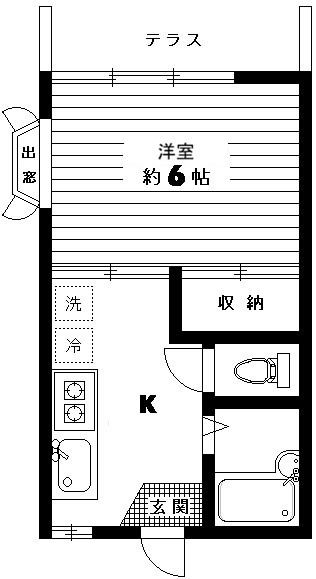 メゾン松村の間取り
